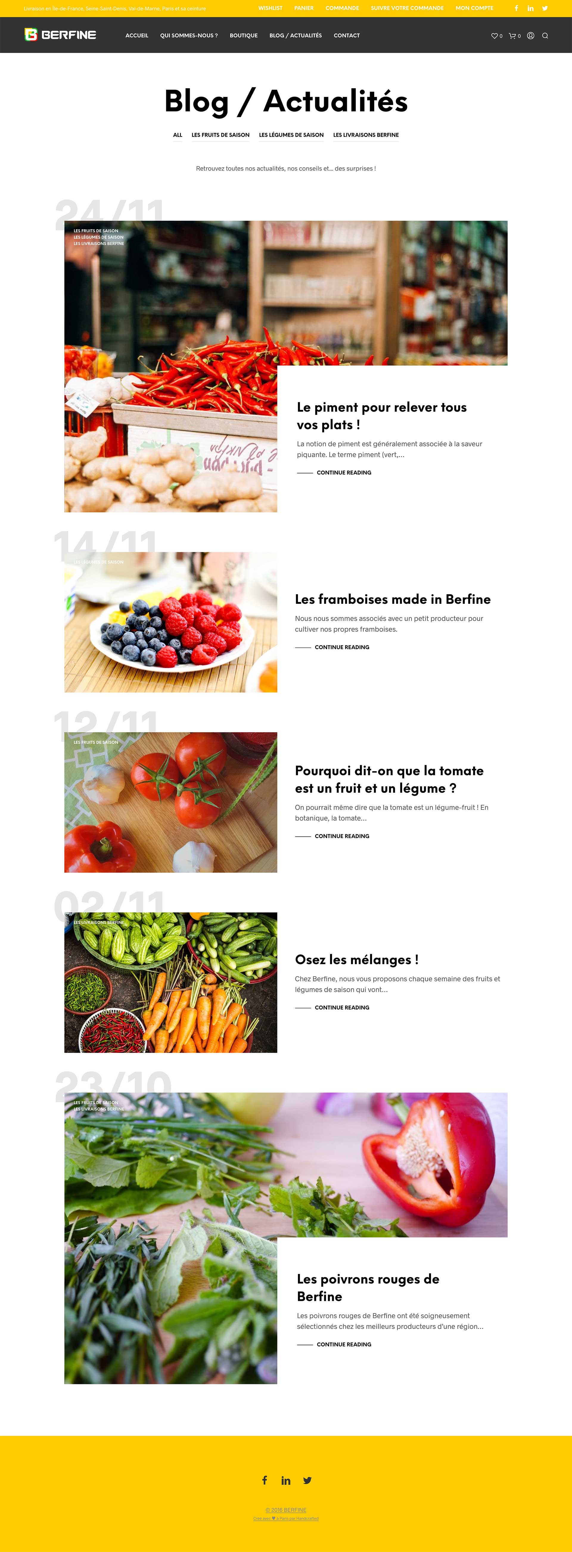 Berfine Fruits & Légumes